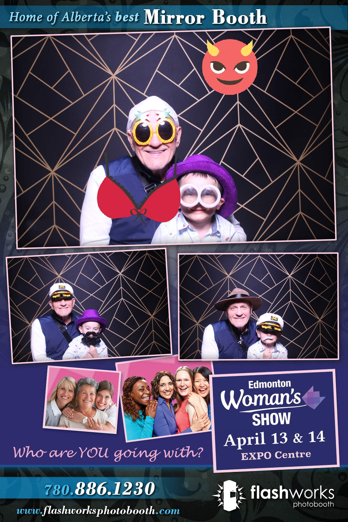 Spring Edmonton Woman's Show 2019 | View more photos from the event at gallery.flashworksphotobooth.com/u/FlashworksPhotoboothInc/Spring-Edmonton-Womans-Show-2019